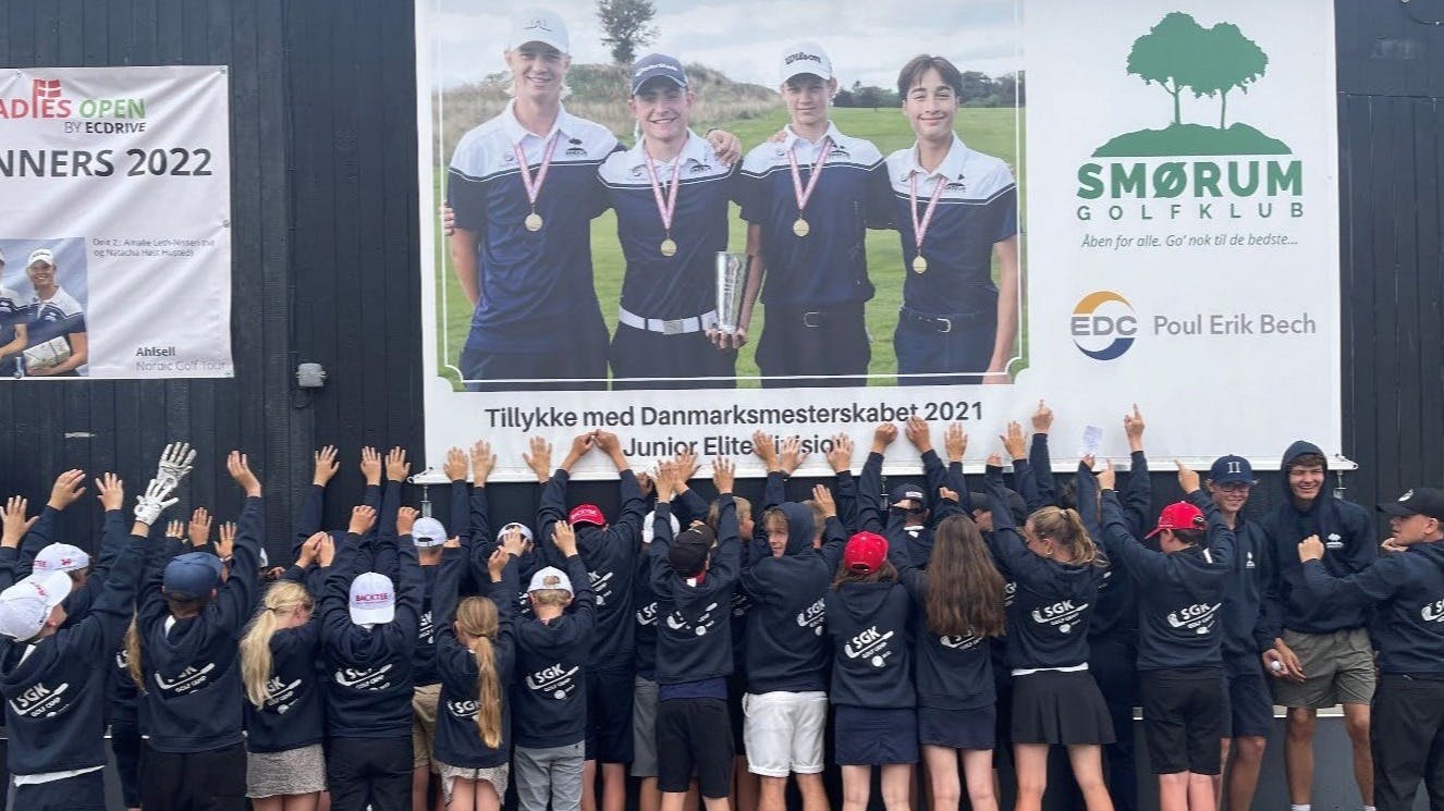 In response to member feedback, Smoerum Golf Club has scaled back on competitions, yet participation rates remain high like at their Elite Camp 2022. Photo: Smoerum Golf Club