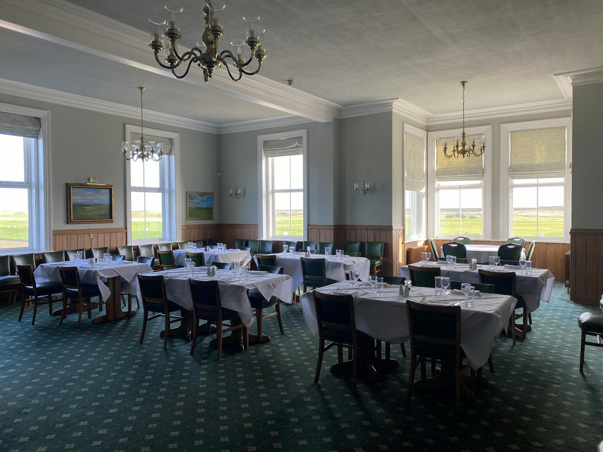 The restaurant is one of the areas where Royal Cinque Ports Golf Club has improved its scores significantly.