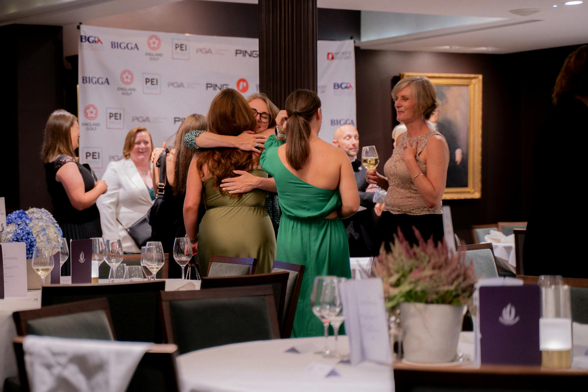 The Women in Golf Awards 2023 was filled with smiles and hugs.