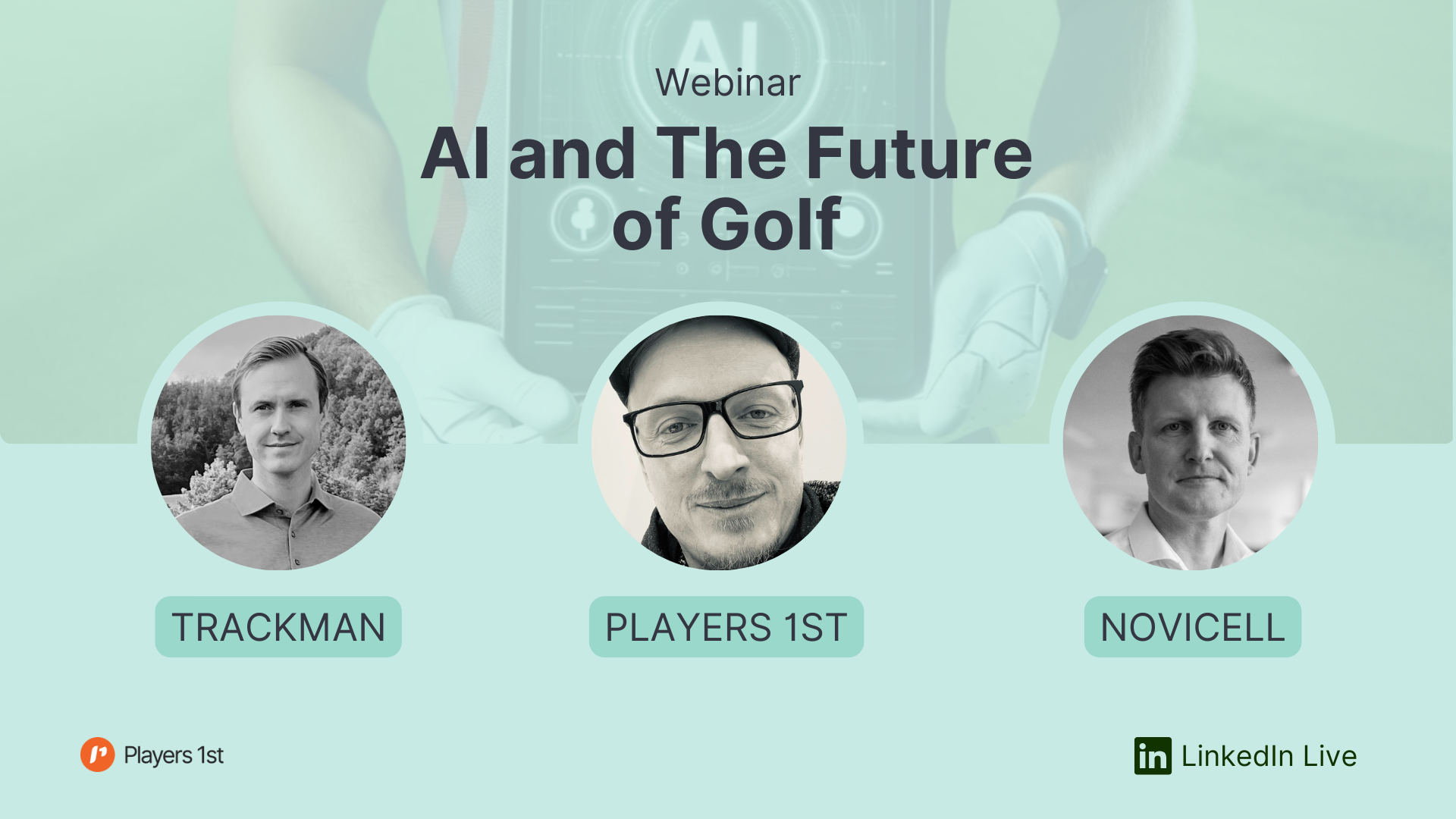 Experts predict the impact of Artificial Intelligence on the golf industry - cover image